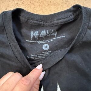 Def Leppard graphic tee m